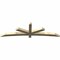 Ekena Millwork Alberta Rough Sawn Timber Gable Bracket, Douglas Fir, 96"W x 28"H x 4"D x 4"F, 7/12 Pitch GBW096X28X0404ALB00RDF - alternate 4